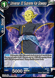 DBSCG-BT2-061 C Universe 10 Supreme Kai Gowasu