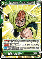 DBSCG-BT2-094 C Iron Hammer of Justice Android 16