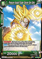 DBSCG-BT3-058 UC Pressure Assault Super Saiyan Son Goku
