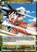 DBSCG-BT3-090 UC No Openings Son Goku