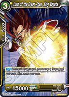DBSCG-BT3-093 C Lord of the Great Apes, King Vegeta