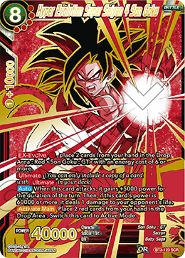 Hyper Evolution Super Saiyan 4 Son Goku (SCR) - 5th Anniversary Set - Dragon  Ball Super CCG