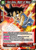 DBSCG-DB1-001 UC Son Goku, Might of Many