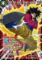 DBSCG-BT18-010 UC SS4 Son Goku, Rivalry United