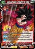 DBSCG-BT18-012 C SS4 Son Goku, Preparing to Brawl