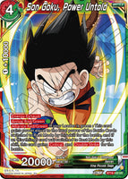 DBSCG-BT18-142 UC Son Goku, Power Untold