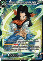 DBSCG-BT20-045 R Android 17, Supporting His Sister