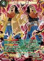 DBSCG-BT20-077 SPR Android 17 & Hell Fighter 17, Synchronized