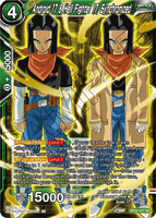 DBSCG-BT20-077 SR Android 17 & Hell Fighter 17, Synchronized