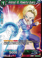 DBSCG-BT20-080 C Android 18, Powerful Quarry