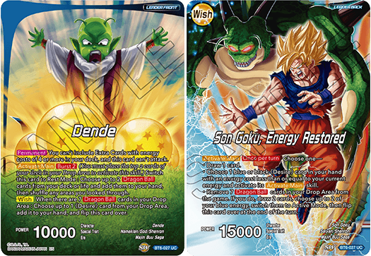 BT6-027 UC Dende // Son Goku, Energy Restored