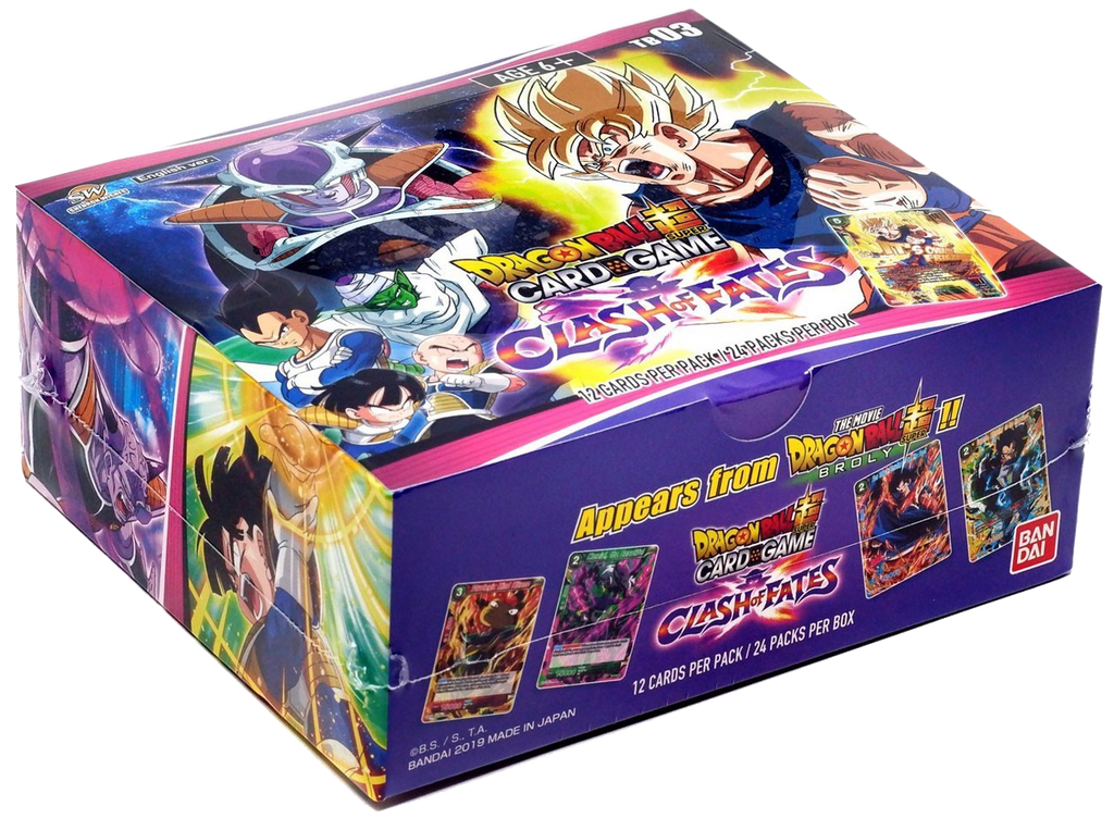 Dragon Ball Super Card Game - [DBS-TB03] Clash Of Fates Theme Booster Box