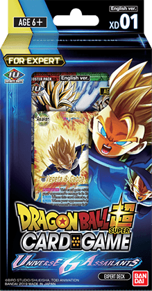 Dragon Ball Super Card Game - [DBS-XD01] Universe 6 Assailants Expert Deck