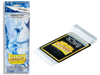 Dragon Shield - Clear ‘Thindra’ Perfect Fit Classic Card Sleeves