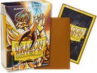 Dragon Shield - Gold ‘Pontifex’ Matte Mini Card Sleeves