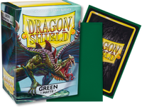 Dragon Shield - Green 'Drakka Fiath' Matte Card Sleeves