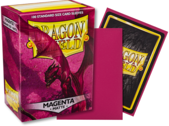 Dragon Shield - Magenta 'Fuchsin' Matte Card Sleeves