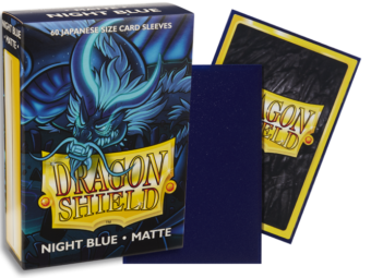 Dragon Shield - Night Blue ‘Delphion’ Matte Mini Card Sleeves