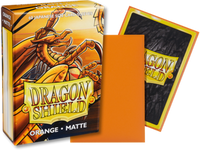 Dragon Shield - Orange ‘Kurang’ Matte Mini Card Sleeves