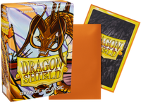 Dragon Shield - Orange ‘Tigris’ Classic Mini Card Sleeves