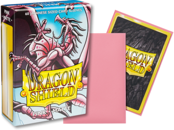 Dragon Shield - Pink ‘Mitsanu’ Matte Mini Card Sleeves
