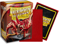 Dragon Shield - Ruby 'Rubis' Matte Card Sleeves