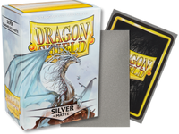 Dragon Shield - Silver 'Caelum' Matte Card Sleeves