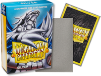 Dragon Shield - Silver ‘Stegazill’ Matte Mini Card Sleeves