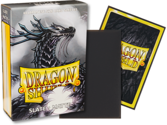Dragon Shield - Slate ‘Lithos’ Matte Mini Card Sleeves
