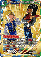 DBSCG-EB1-62 SR Android 17 & Android 18, Siblings Revived