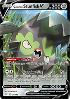 PTCG-SS03 128/189 UR Galarian Stunfisk V