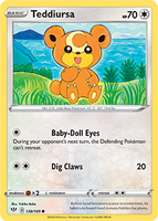 PTCG-SS03 138/189 C Teddiursa