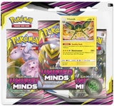 Pokémon TCG: Sun & Moon - Unified Minds 3-Blister Set (Vikavolt)