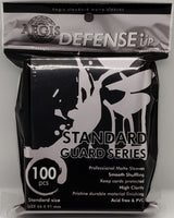 Aegis - Defense Up Standard Guard Series: Black Card Sleeves