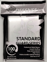 Aegis - Defense Up Standard Guard Series: Clear Card Sleeves