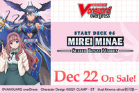 CardFight!! Vanguard: OverDress - [VGE-D-SD06] Mirei Minae: Sealed Blaze Maiden English Starter Deck