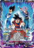 DBSCG-BT19-001 UC Son Goku & Vegeta & Trunks