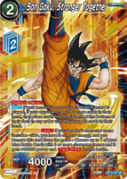 DBSCG-BT19-037 SR Son Goku, Stronger Together
