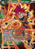 DBSCG-BT19-077 UC SSG Son Goku, Crimson Impact