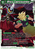 DBSCG-BT19-092 C Whis's Capriciousness