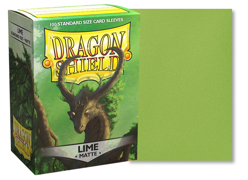 Dragon Shield - Lime 'Laima' Matte Card Sleeves
