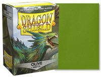 Dragon Shield - Olive 'Lavom' Matte Card Sleeves