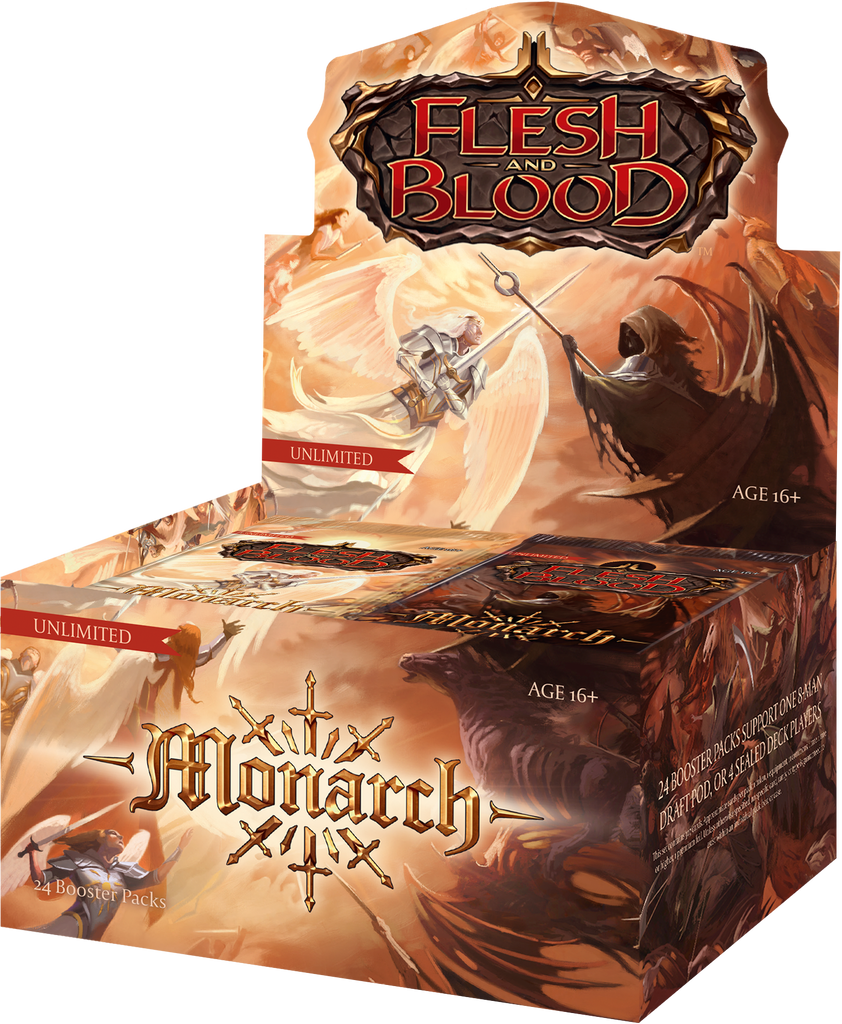 Flesh And Blood TCG - [MON] Monarch Booster Box (Unlimited Edition)