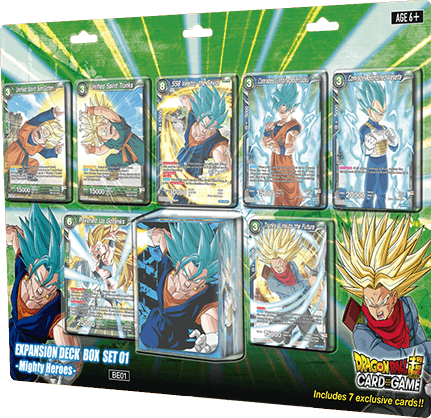 Dragon Ball Super TCG - [DBS-BE01] Mighty Heroes Expansion Box Set