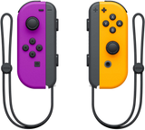 Nintendo Switch Joy-Cons - Neon Purple & Orange