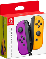 Nintendo Switch Joy-Cons - Neon Purple & Orange