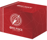 One Piece Card Game - Standard Red Clear Deck Case