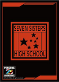 Persona 25th Anniversary - Seven Sisters High School Crest Vol.3348 Card Sleeves