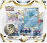 Pokémon TCG: Sword & Shield - Silver Tempest 3-Blister Set (Manaphy)