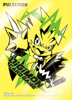 Digimon Card Game - Pulsemon Card Sleeves
